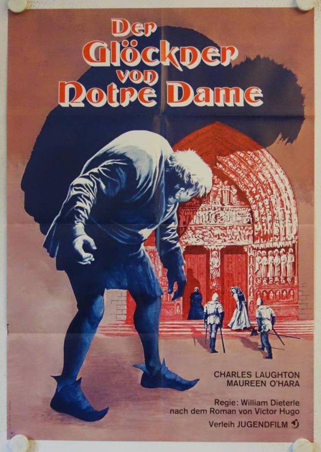 The Hunchback of Notre Dame re- release german movie poster